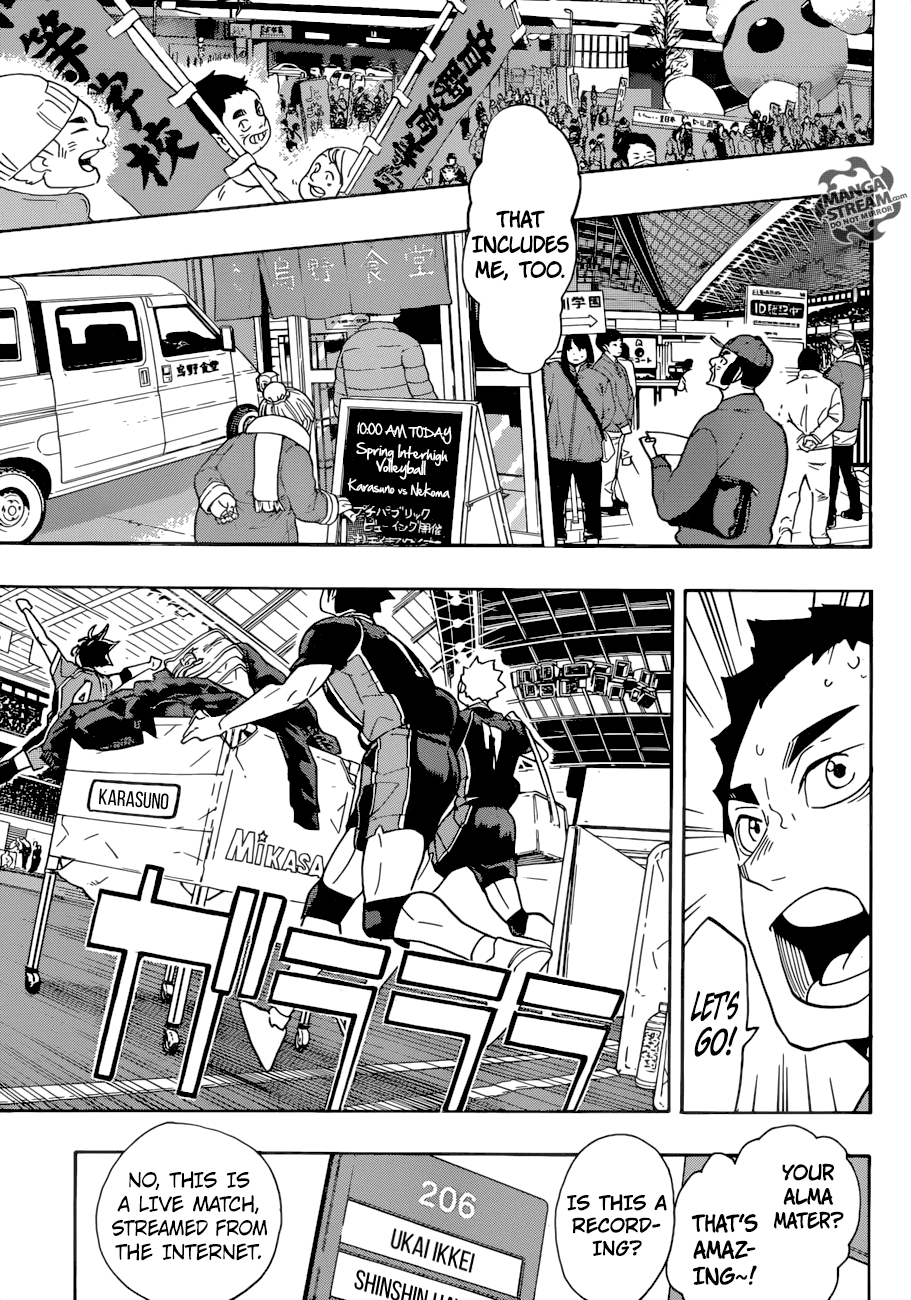 Haikyuu!!, Chapter 293 image 11